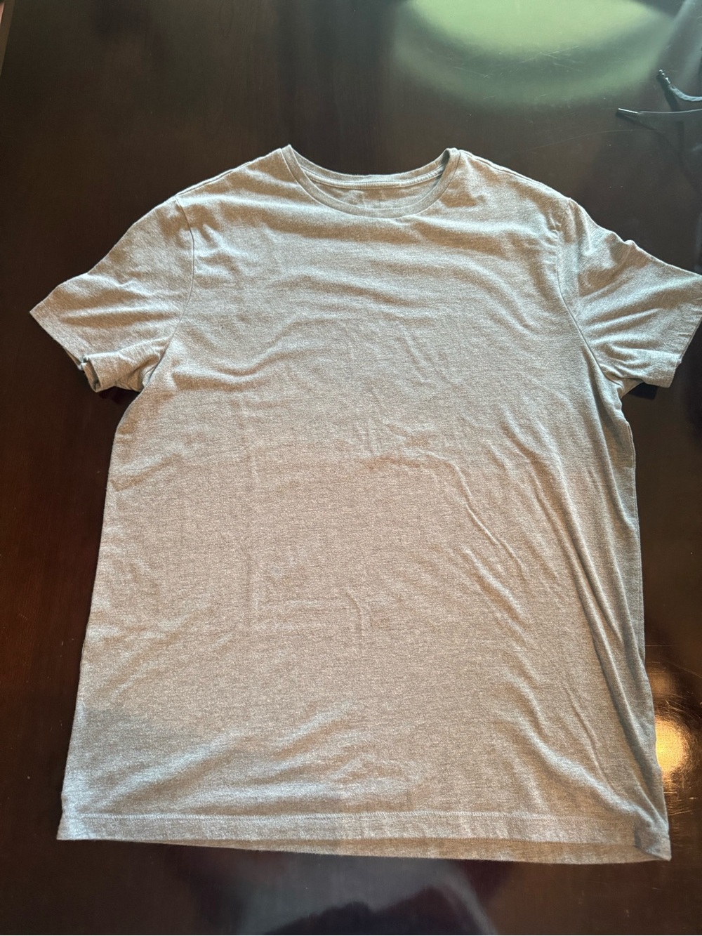 Target Light Gray Crew Neck Short Sleeve Tee - P